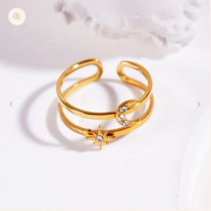 bague en acier inoxydable